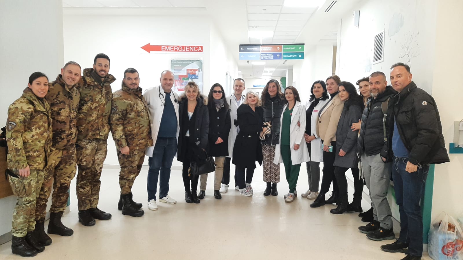 Dalla Toscana al Kosovo: effettuati per la prima volta i trattamenti manipolativi osteopatici ai bambini ricoverati nell’ospedale pediatrico di Pristina
